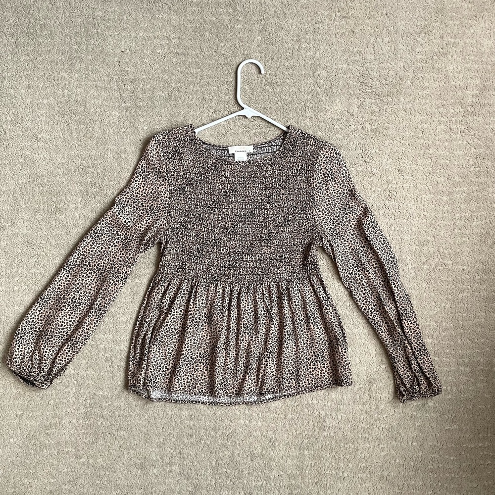 Cheetah Print Top